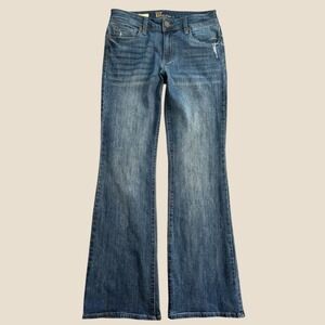 Kut from the Kloth Women's Mid Wash Blue Flare Jeans